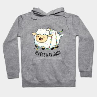 Fleece Navidad Cute Christmas Sheep Hoodie